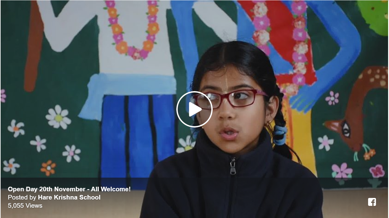 Watch: Student life at Hare Krishna School